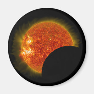 Imán Eclipse solar en curso