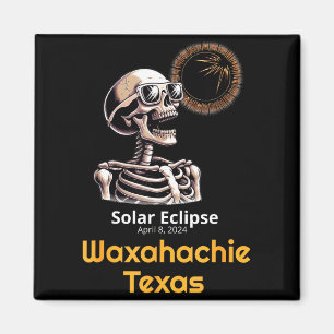 Imán Eclipse Solar Esqueleto Waxahachie Texas
