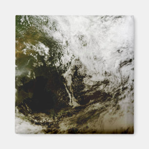 Imán Eclipse solar sobre el sudeste de Asia