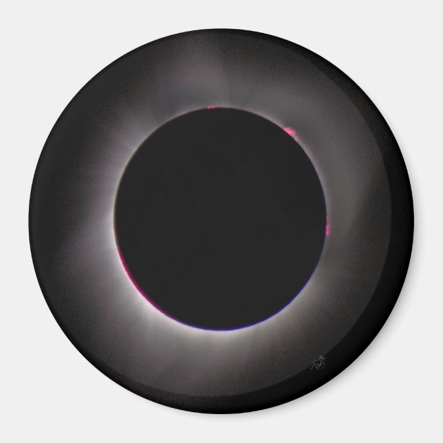 Imán Eclipse solar total (Frente)