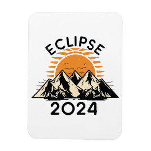 Imán Eclipse solar total 2024