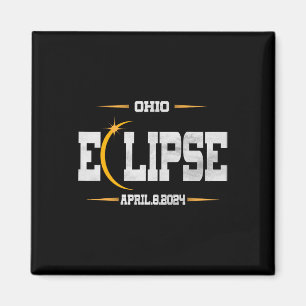 Imán Eclipse solar total 2024