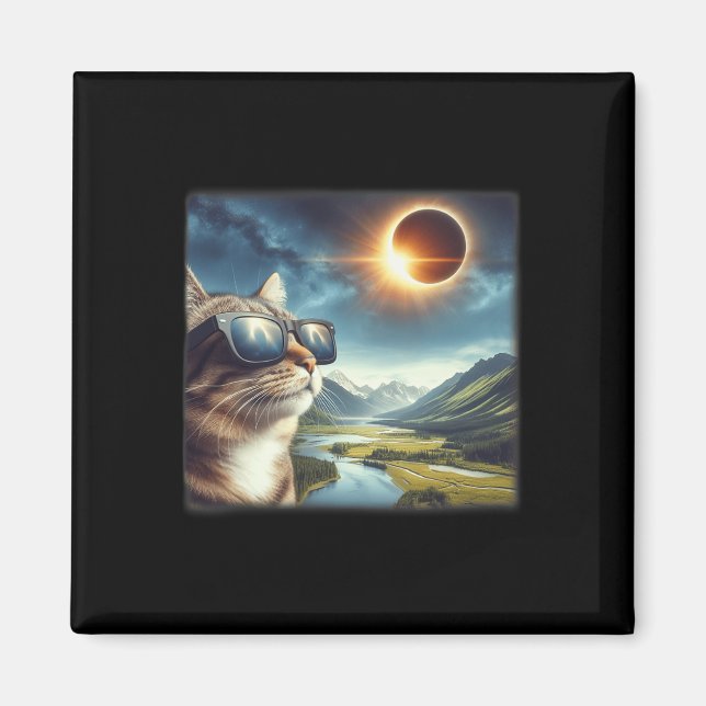 Imán Eclipse solar total 2024 (Frente)