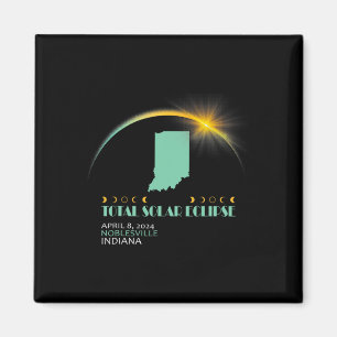 Imán Eclipse solar total 2024 040824