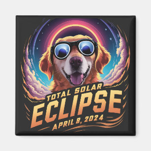 Imán Eclipse solar total 2024 Amante de recuperación do