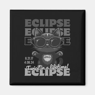 Imán Eclipse Solar Total 2024 Dos Veces Por Vida Total