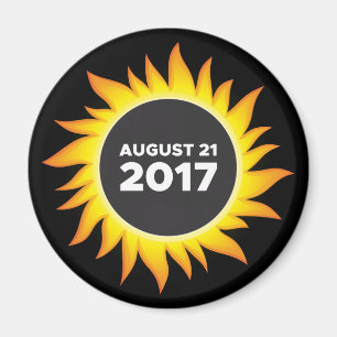 Imán Eclipse solar total - 8.21.2017