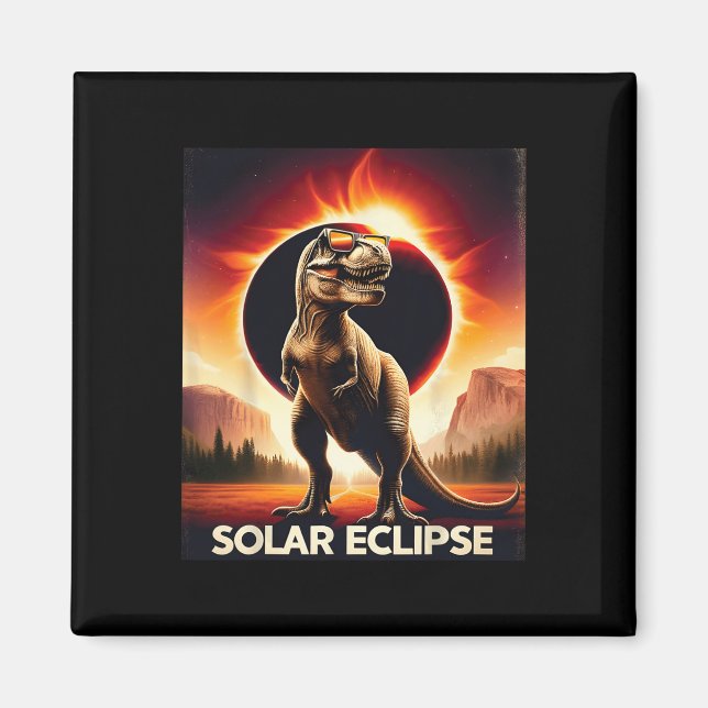 Imán Eclipse solar total 8 de abril (Frente)