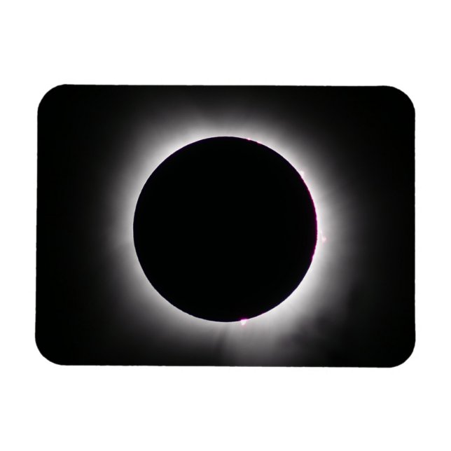 Imán Eclipse solar total 8 de abril de 2024 (Horizontal)