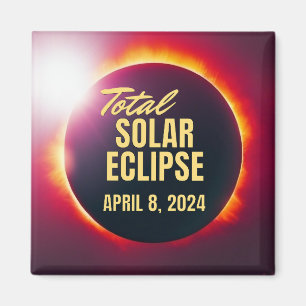 Imán Eclipse solar total de 2024