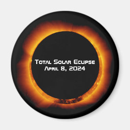 Imán Eclipse solar total de 2024