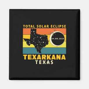 Imán Eclipse solar total de Texas 2024