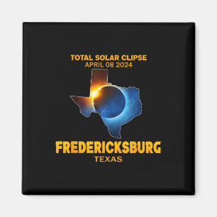 Imán Eclipse solar total de Texas 2024