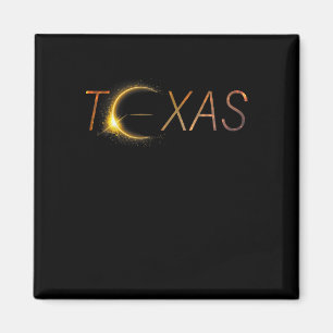 Imán Eclipse solar total de Texas 2024 Eclipse solar to