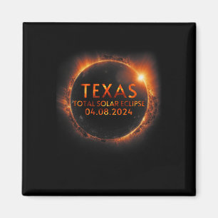 Imán Eclipse solar total de Texas 8 de abril de 2024 So