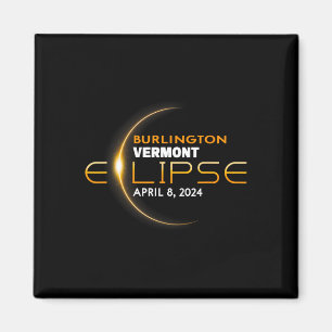 Imán Eclipse solar total de Vermont 2024