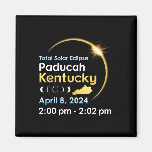 Imán Eclipse Solar Total En Paducah Kentucky El 0 De Ab