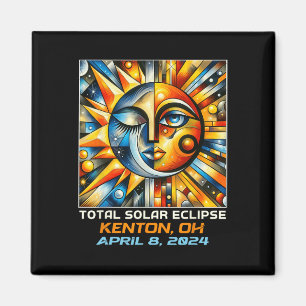 Imán Eclipse solar total Kenton Ohio