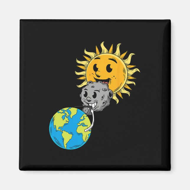 Imán Eclipse solar total Lover (Frente)