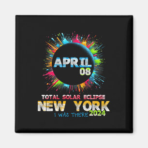 Imán Eclipse solar total Nueva York 2024 Totalit colori