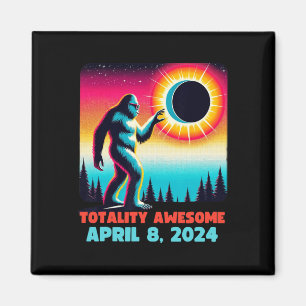 Imán Eclipse solar total para extranjeros 4.08.2024