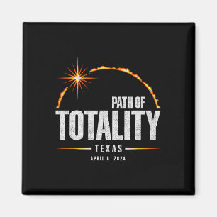 Imán Eclipse solar total Texas - Eclipse total 2024
