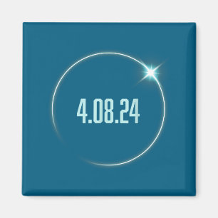 Imán Eclipse Total de América Divertido 4.08.24 Eclipse