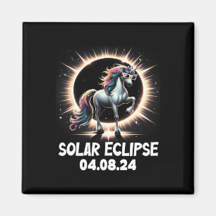Imán Eclipse total de camiseta 2024 Eclipse total 8 de