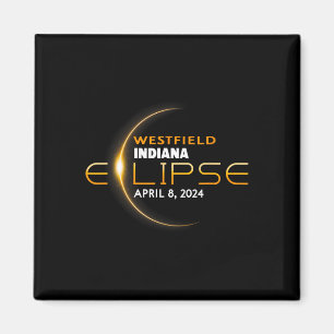 Imán Eclipse total de sol en Westfield Indiana 2024