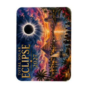 Imán Eclipse Total Solar 2027 Egipto