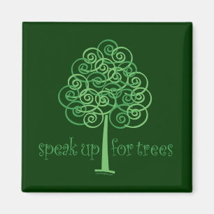 Imán Eco-Friendly, Earth-Friendly, Árboles de amor