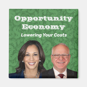 Imán Economía de oportunidad Harris Walz 2024