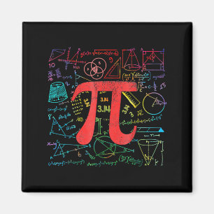 Imán Ecuación matemática divertida del día Pi profesor