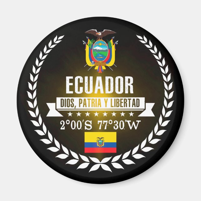 Imán Ecuador (Frente)