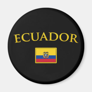 Imán Ecuador de oro