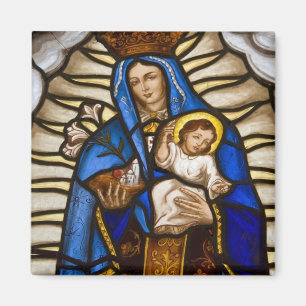 Imán Ecuador, Quito. Estatua de la Virgen alada
