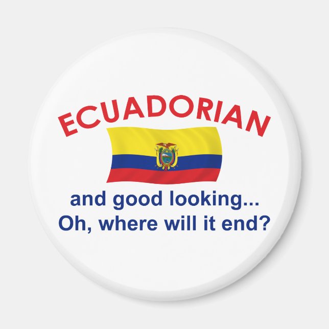 Imán Ecuatoriano de buen aspecto (Frente)