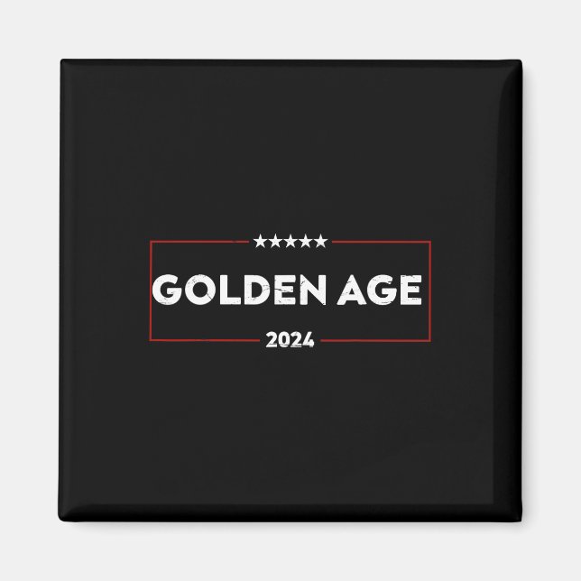 Imán Edad de Oro Trump gana 2024 (Frente)