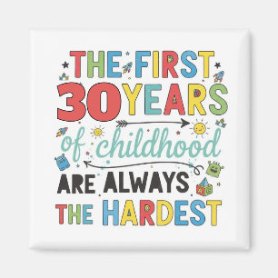 Imán Edad Personalizada Primeros Años de la Infancia so