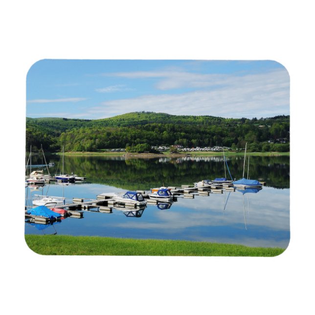 Imán Edersee Bucht bei Scheid (Horizontal)