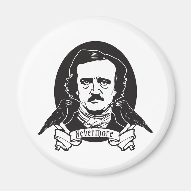 Imán Edgar Allan Poe (Frente)