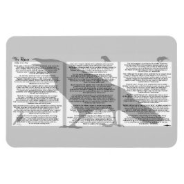 Imán Edgar Allan Poe The Raven