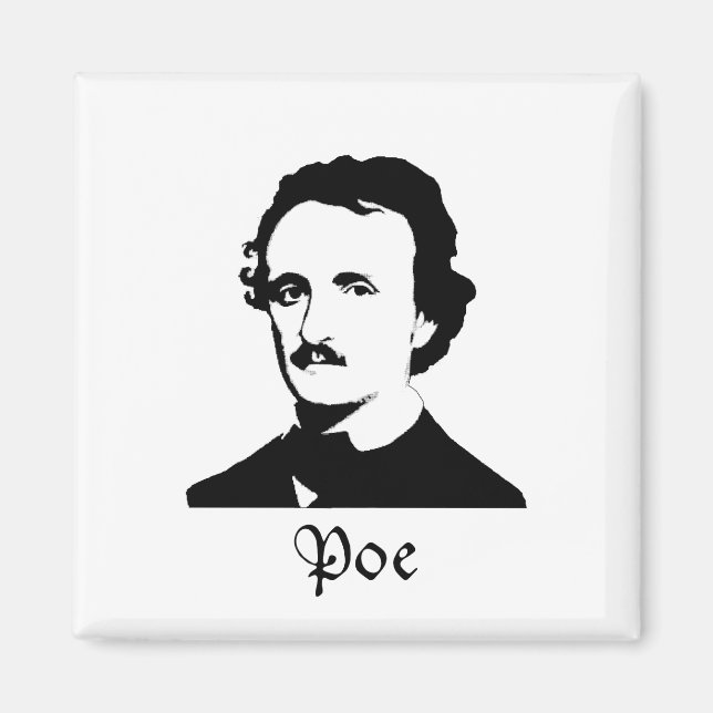 Imán Edgar Allen Poe (Frente)