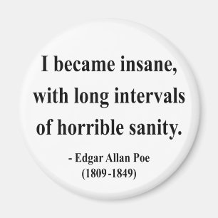 Imán Edgar Allen Poe Cita 2a