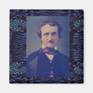 Imán Edgar Allen Poe Photo Magnet