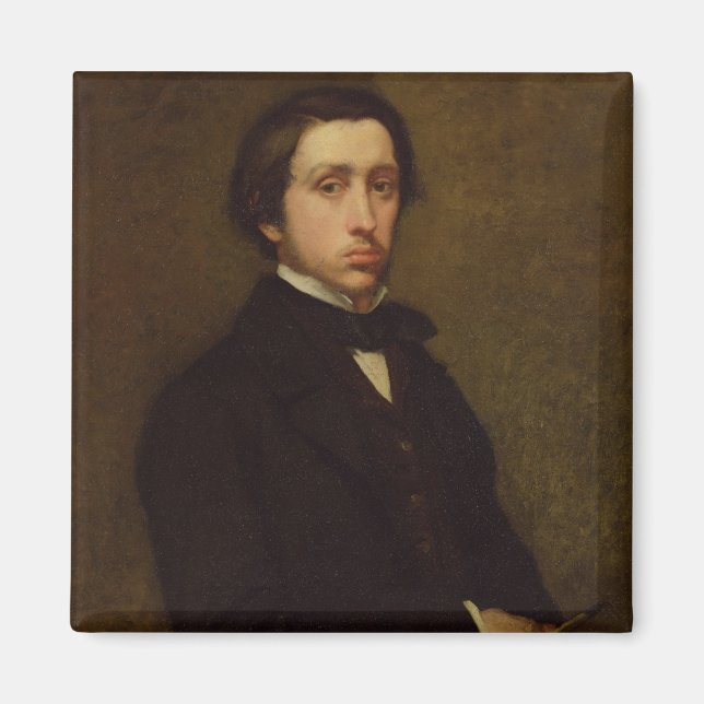 Imán Edgar Degas | Autorretrato, 1855 (Frente)