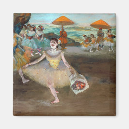 Imán Edgar Degas - Bailarina con Bouquet, inclinándose 