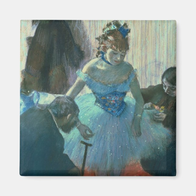 Imán Edgar Degas | Bailarina en su vestidor (Frente)