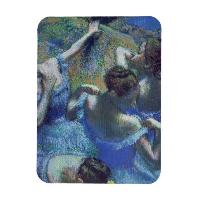 Imán Edgar Degas | Bailarinas azules, c.1899 (Vertical)