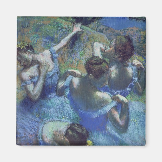 Imán Edgar Degas | Bailarinas azules, c.1899 (Frente)